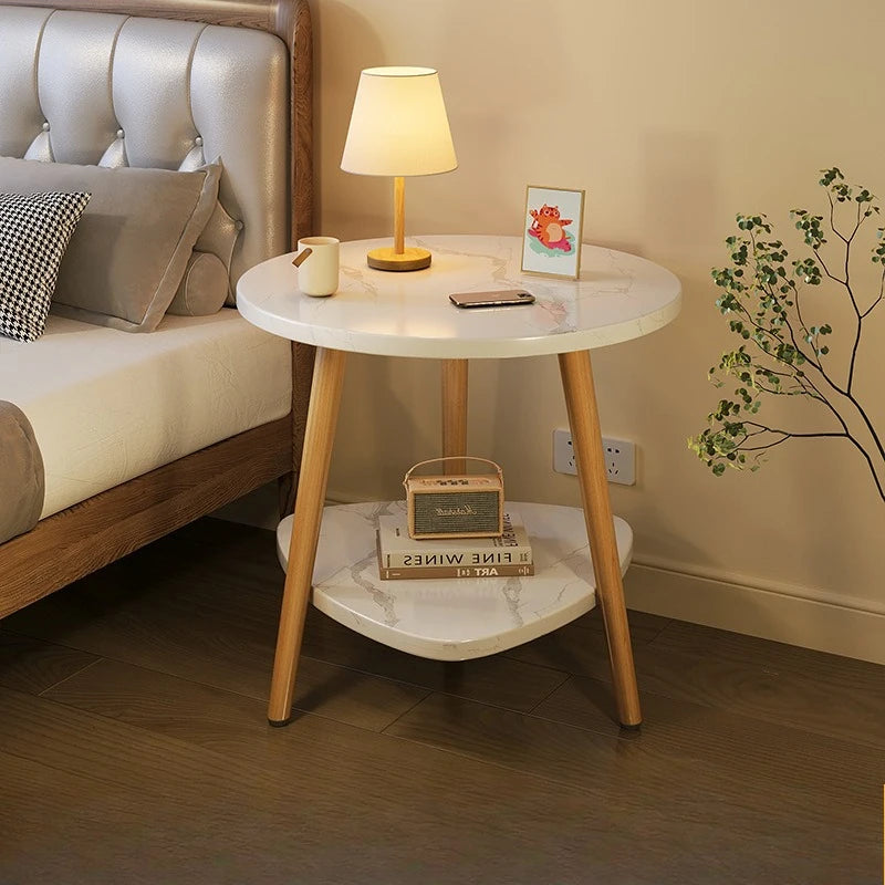 Table de chevet moderne en bois - Luxueuse et pratique