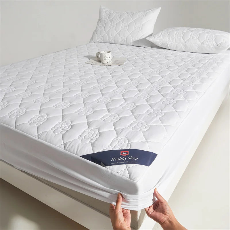 Protecteur de Matelas Imperméable Doux - Drap-Housse Poche Profonde