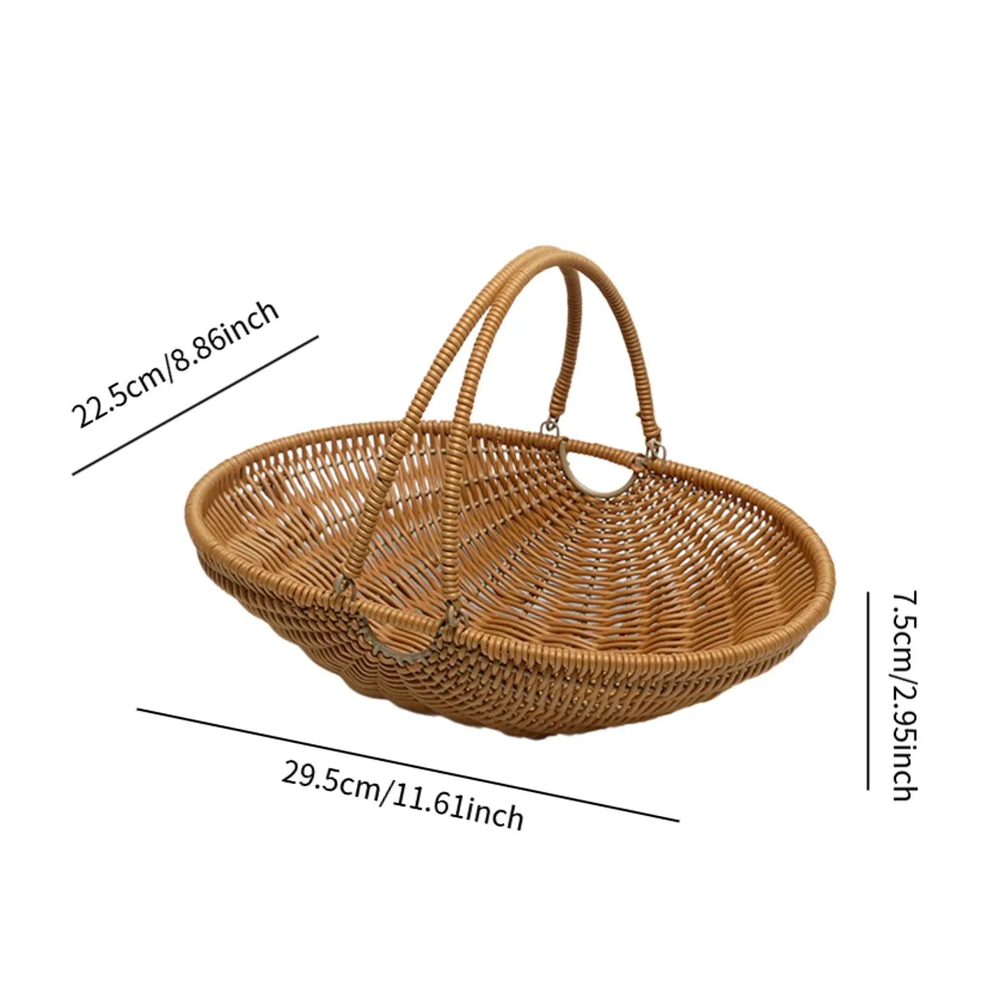 Mir de Rangement en Bois Rustique pour Pique-Nique et Fleurs