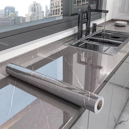 Film étanche autocollant pour rénovation de cuisine - Résistant à l'huile