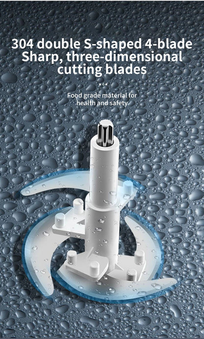 Broyeur Électrique 2L/5L en Acier Inox - Hachoir et Slicer Cuisine