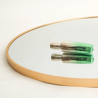 Miroir incurvé HD 180x80cm avec cadre doré en aluminium