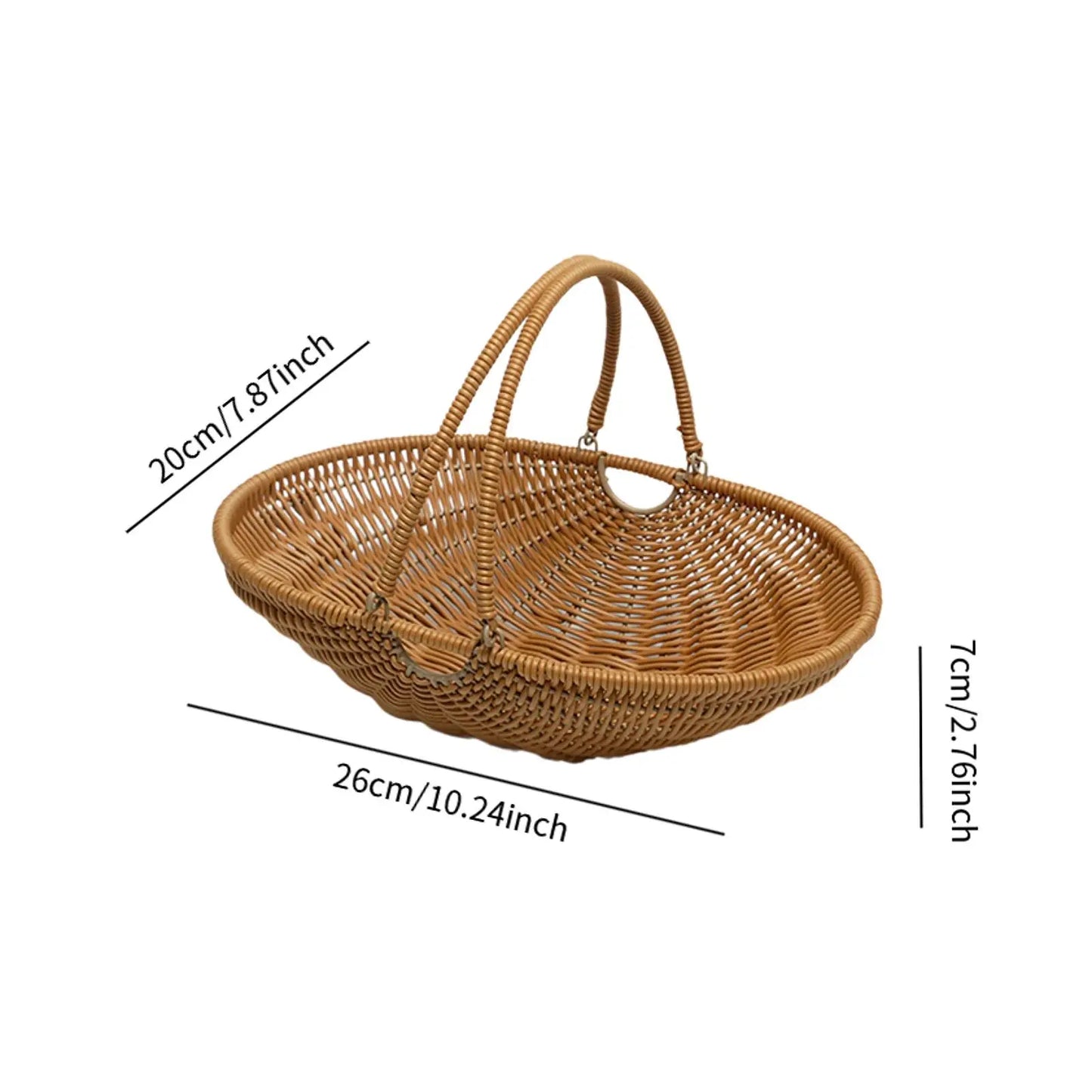 Mir de Rangement en Bois Rustique pour Pique-Nique et Fleurs