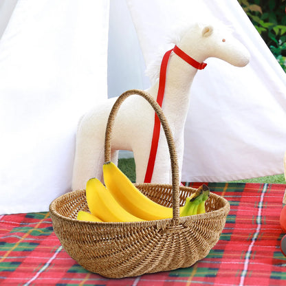 Mir de Rangement en Bois Rustique pour Pique-Nique et Fleurs