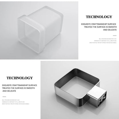 Accessoires de Salle de Bain en Acier Inoxydable - Set Étagère & Crochets