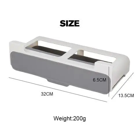 Organisateur d'Épices Auto-Adhésif - Support Mural Cuisine