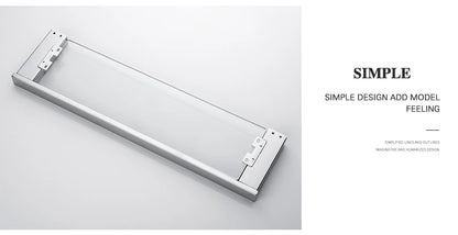 Accessoires de Salle de Bain en Acier Inoxydable - Set Étagère & Crochets