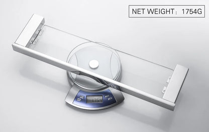 Accessoires de Salle de Bain en Acier Inoxydable - Set Étagère & Crochets