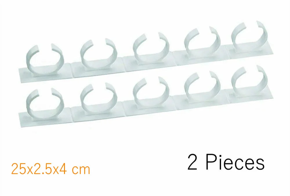 Pince murale en plastique pour épices - Rangement cuisine pratique