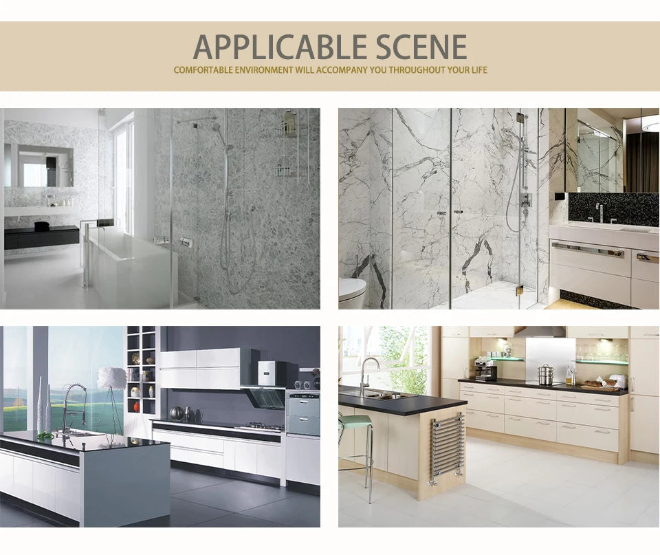 Kit Accessoires HOHardware Noir Mat : Étagère, Porte-Serviettes et Plus