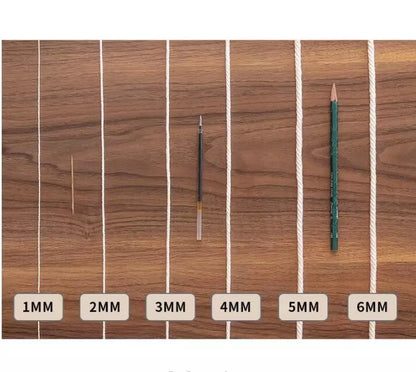 Macramé Beige fait main | Décor Boho pour Maison et Mariage