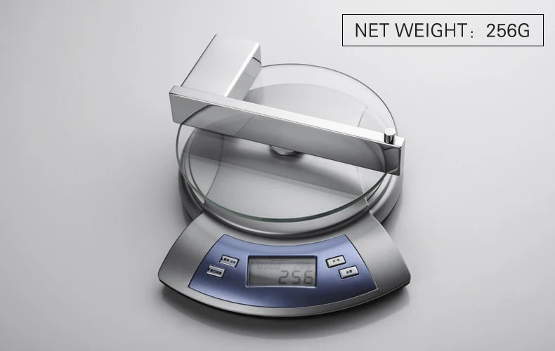 Accessoires de Salle de Bain en Acier Inoxydable - Set Étagère & Crochets