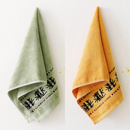 Serviettes en Bambou Luxe - Ensemble Épais et Absorbant pour Bain