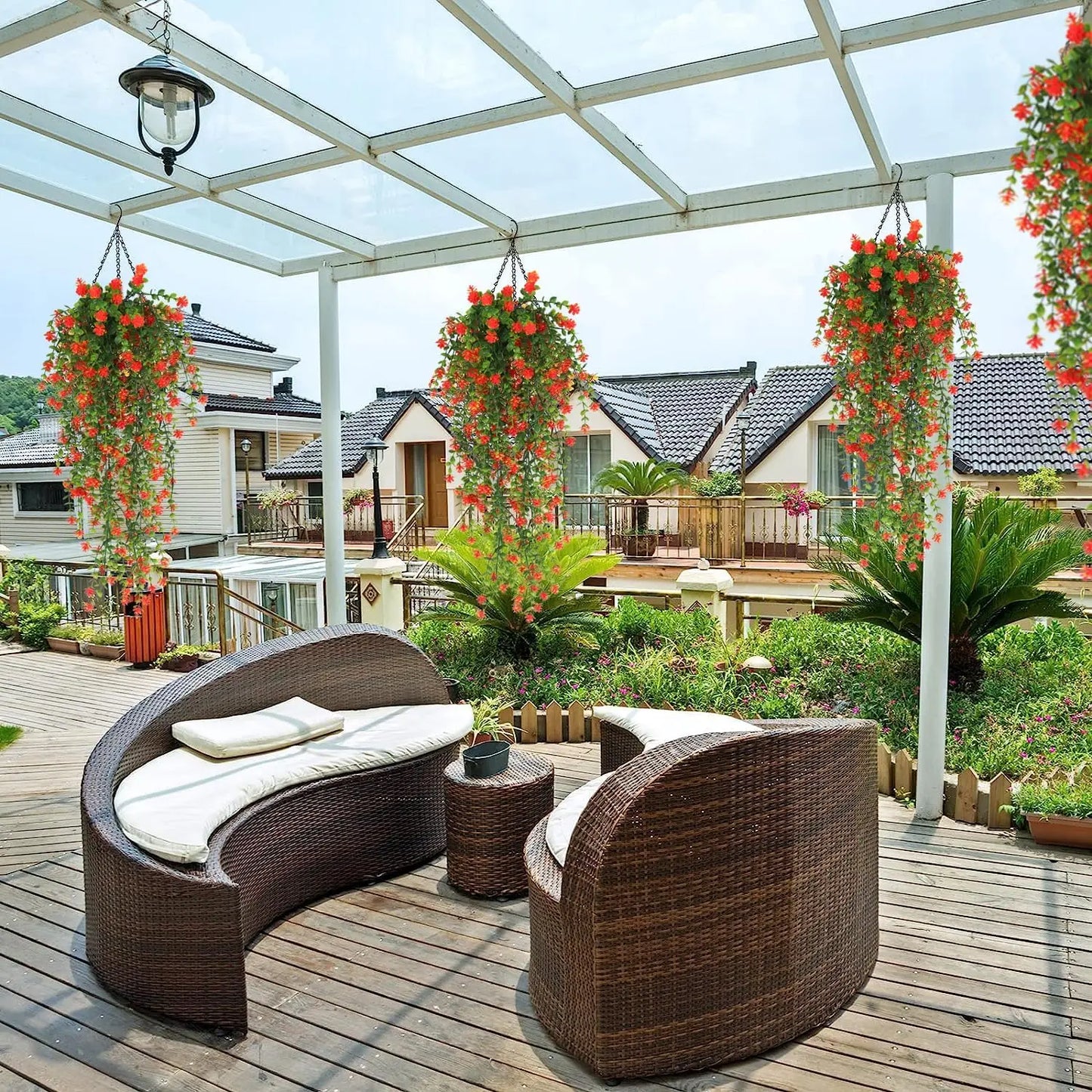 Plantes Artificielles Eucalyptus Camélia - Décor Maison et Jardin