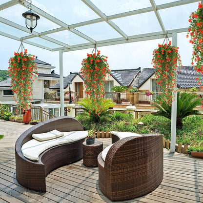 Plantes Artificielles Eucalyptus Camélia - Décor Maison et Jardin