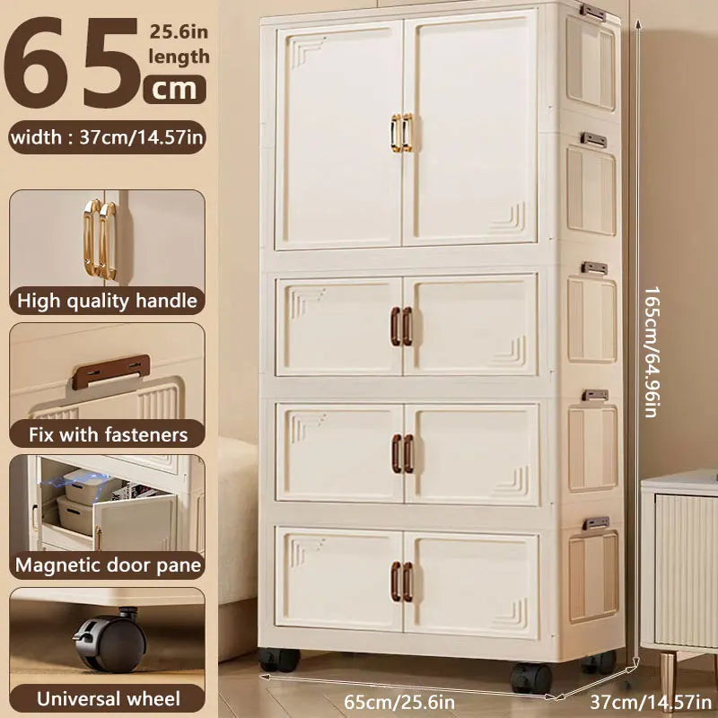 Armoire Pliable Grande Capacité - Organisateur de Vêtements Pratique