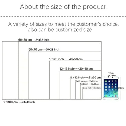 Affiche Peinture par Numéros - Art Mural Drôle Mona Lisa