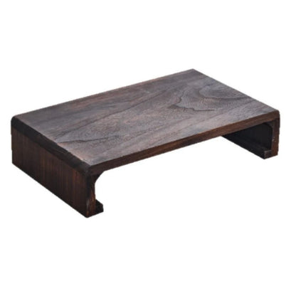 Table de lit en bois rectangulaire pliable pour méditation