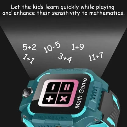Montre Intelligente 4G pour Enfants - GPS, SOS, Caméra, Étanche