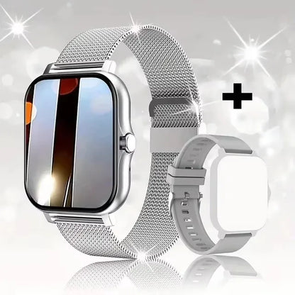 Montre Connectée Étanche 1.83" - Suivi Sportif & Notifications iPhone/Android