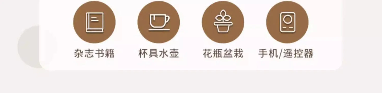 Table de nuit moderne avec tiroir - Esthétique nordique luxe