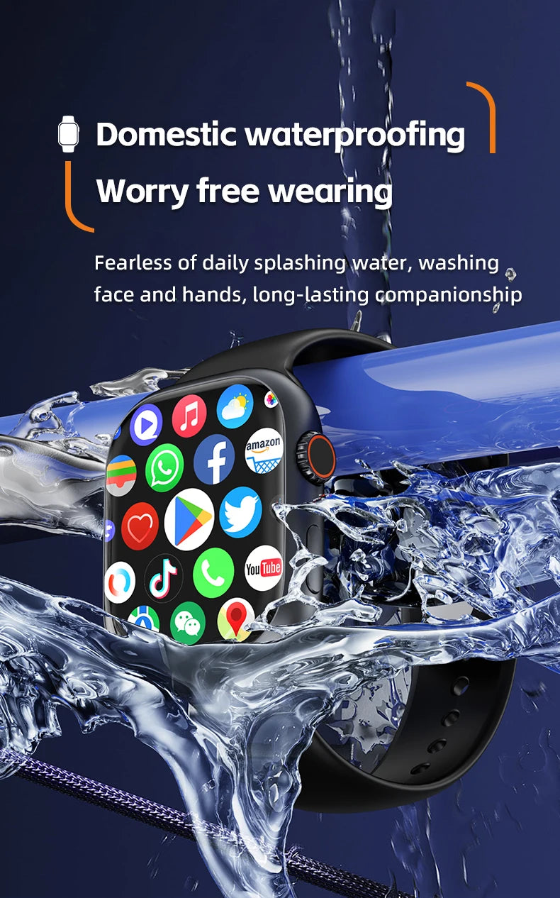 Montre CD99 5G AMOLED 2,29'' - Smartwatch avec caméra rotative