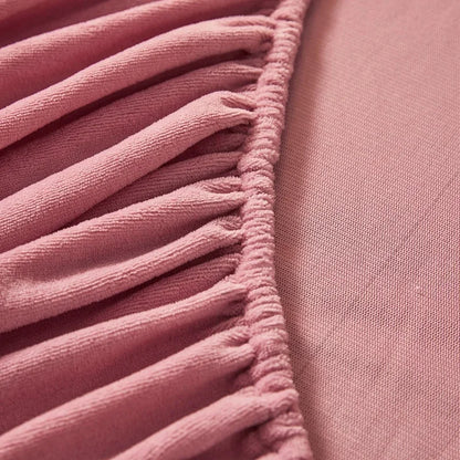 Drap-housse en peluche douce OKHOME - Literie chaude et luxueuse