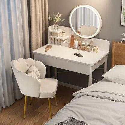 Commode moderne avec miroir pour chambre petite appartement 2025