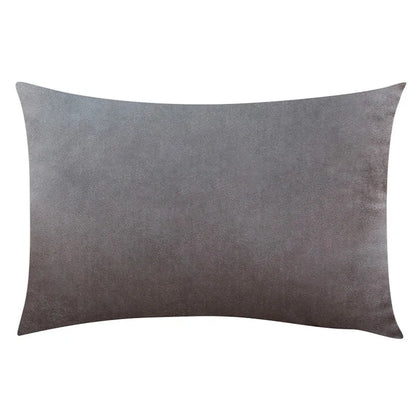 Housse de coussin velours 30x50 cm - Taie à carreaux nordique