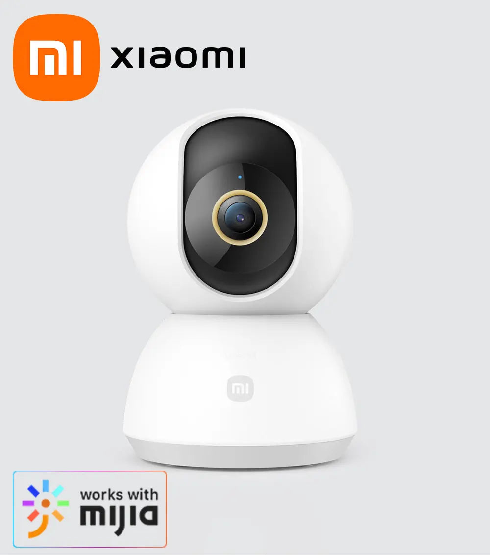 Caméra de Sécurité Xiaomi 360° 2K avec Détection AI et Vision Nocturne