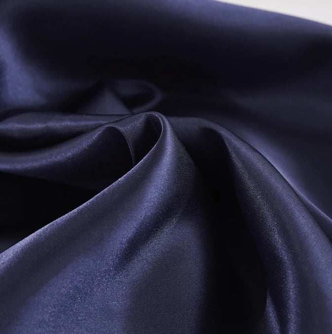 Taie d'oreiller en satin imitation soie 50x50, 60x60 - Décoration élégante