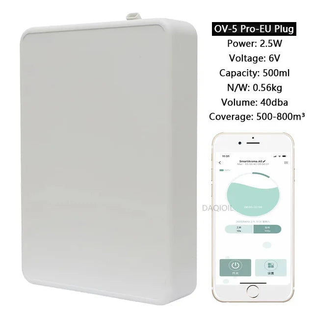 Diffuseur de Parfum Intelligent 500ML - Désodorisant Sans Eau
