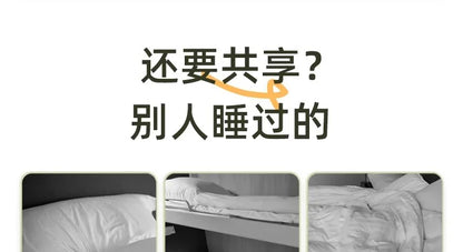 Draps de lit jetables Non tissés avec taies d'oreiller - Voyage Hôtel