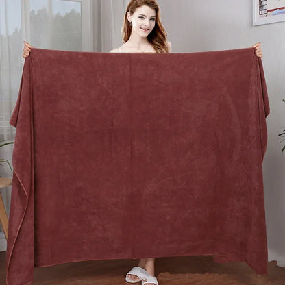 Serviette de bain en microfibre super absorbante et douce