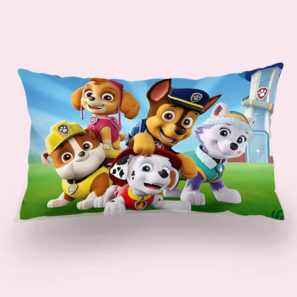 Taie d'oreiller Double Face Hot Dogs P-Paws - Décoration Maison