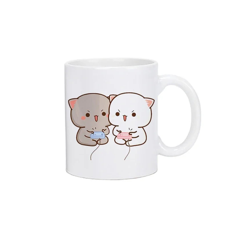 Tasse Moka Panda Bubu Dudu - Cadeau Mignon Couple et Amis