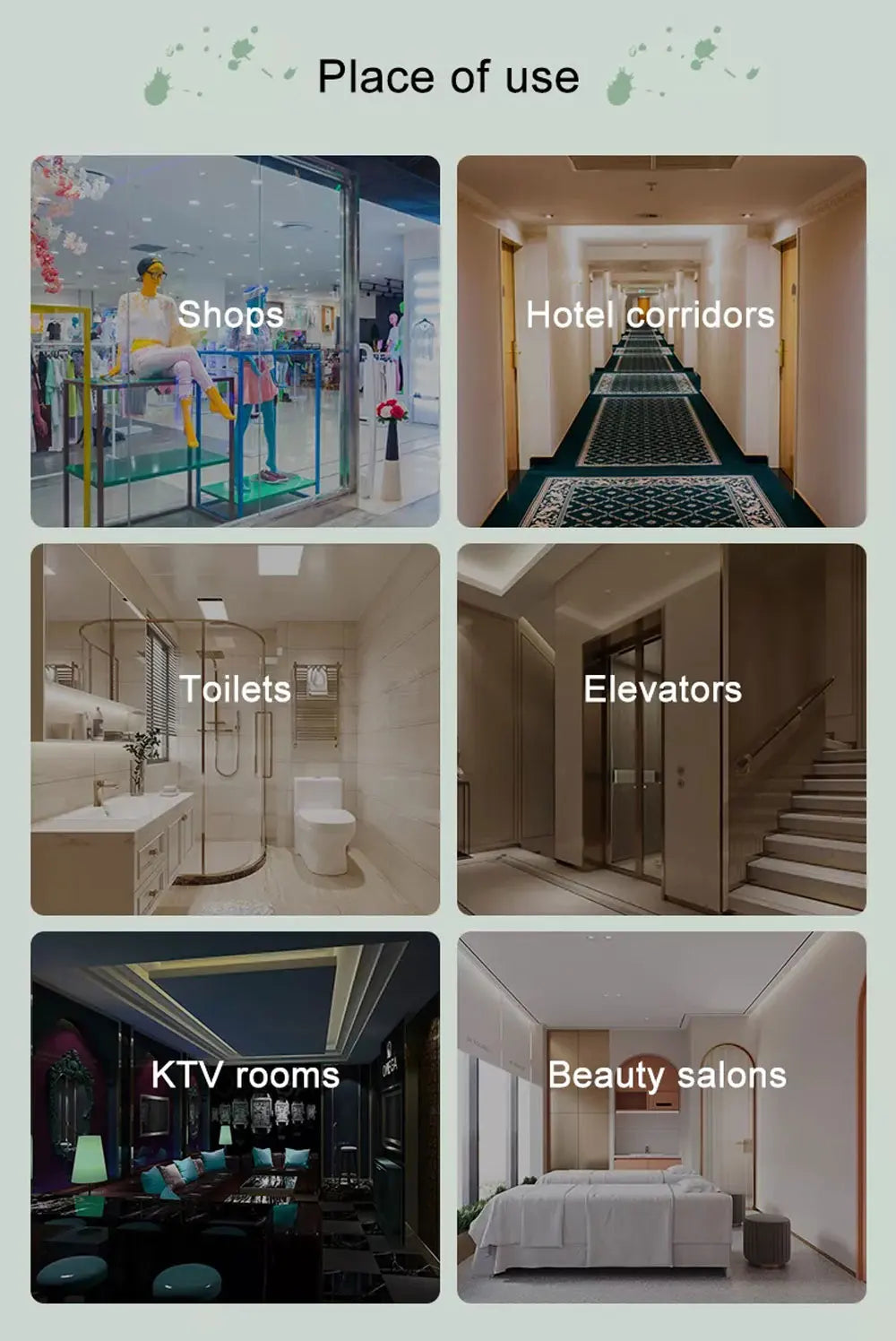 Diffuseur de Parfum Intelligent 500ML - Désodorisant Sans Eau