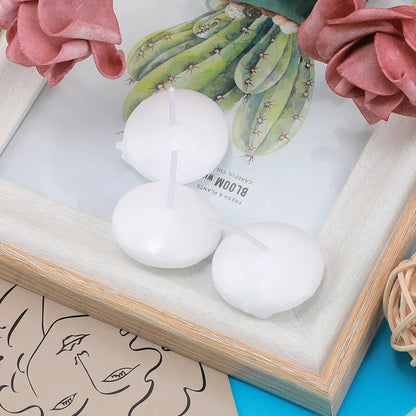 Bougies flottantes non parfumées - 16 pièces pour décor romantique