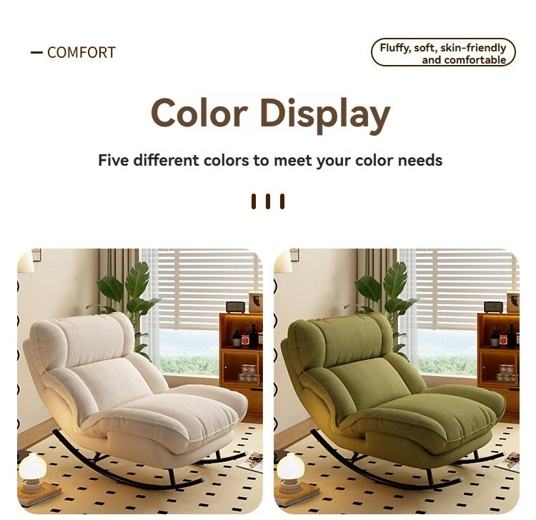 Canapé Paresseux Inclinable et Chaise Longue pour Détente à Domicile