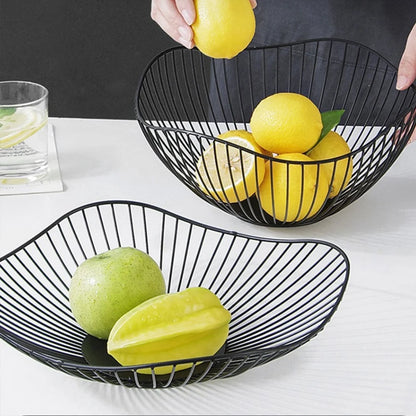 Panier à fruits en métal multi-tailles - Organisateur de cuisine élégant