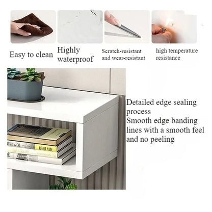 Table Basse Minimaliste Gain de Place pour Salon et Chambre