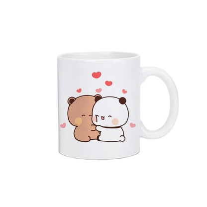 Tasse Moka Panda Bubu Dudu - Cadeau Mignon Couple et Amis