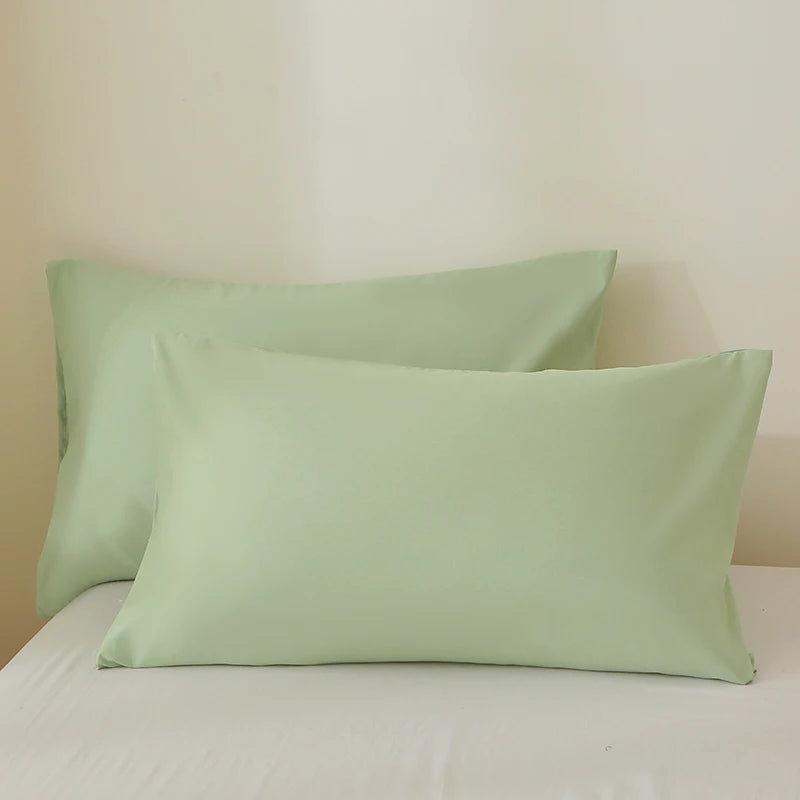 Ensemble de taies d'oreiller 50x65 à 100% en tissu brossé