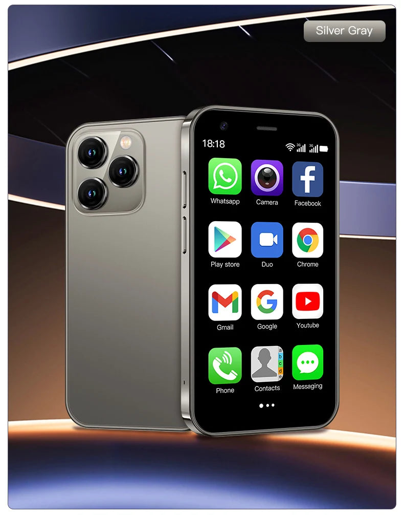 Mini Smartphone SERVO 15SE - 3G Android, WiFi & Hotspot Portable