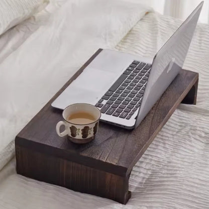 Table de lit en bois rectangulaire pliable pour méditation