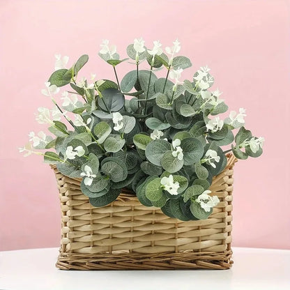 Tiges d'Eucalyptus Artificielles pour Décoration de Salon - 5/10/20 pièces