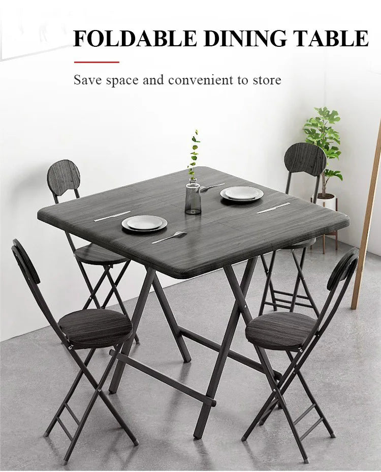 Table Pliable Multifonctionnelle pour Petit Espace et Dortoir