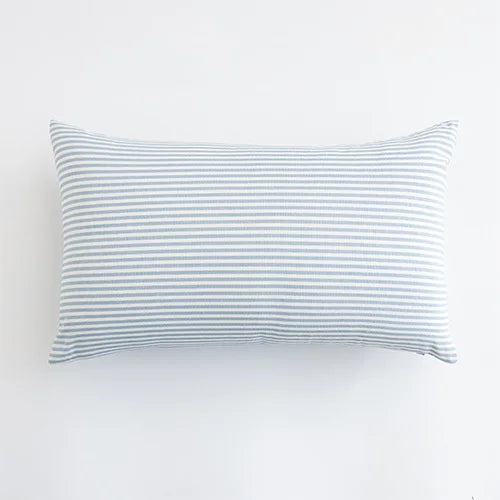 Taie d'oreiller LEEJOOM bleu clair pour bébé - Housse décorative 30x50 cm