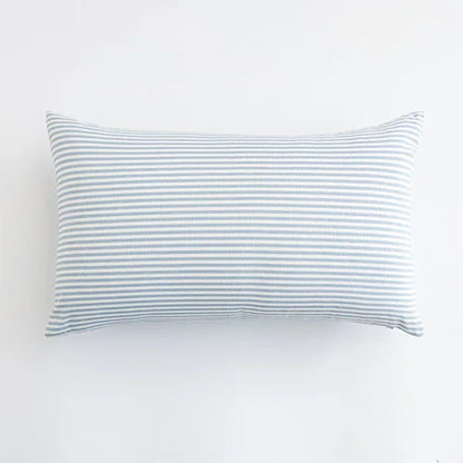Taie d'oreiller LEEJOOM bleu clair pour bébé - Housse décorative 30x50 cm