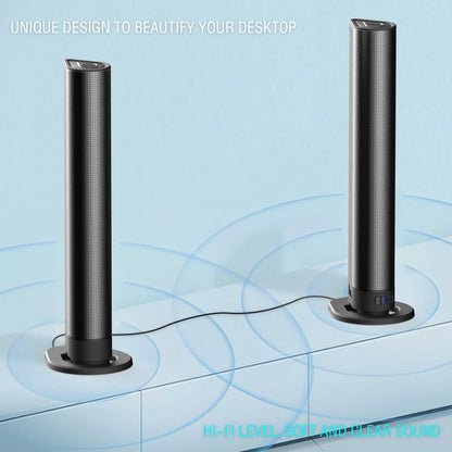 Barre de son 120W Home Cinéma Bluetooth 2 en 1 - Son Détaillé